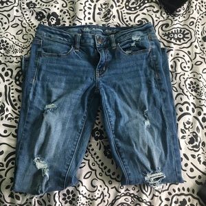 American eagle ankle zip jeggings!